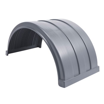 Truckmate Plastic Mudguard - 650mm Wide - Grey